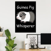 Poster Guinea Pig Whisperer (Bureau à domicile)