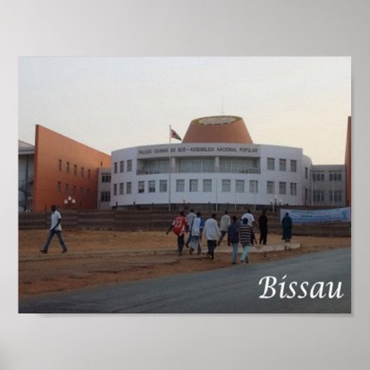 Poster Guinée-Bissau - Bissau - (Devant)