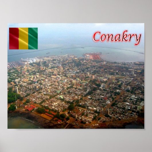 Poster Guinée - Conakry - (Devant)