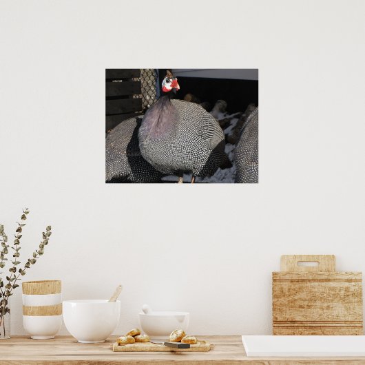 Poster Guinée Fowl (Cuisine)