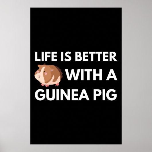 Poster Guinéen Pig Lover (Devant)