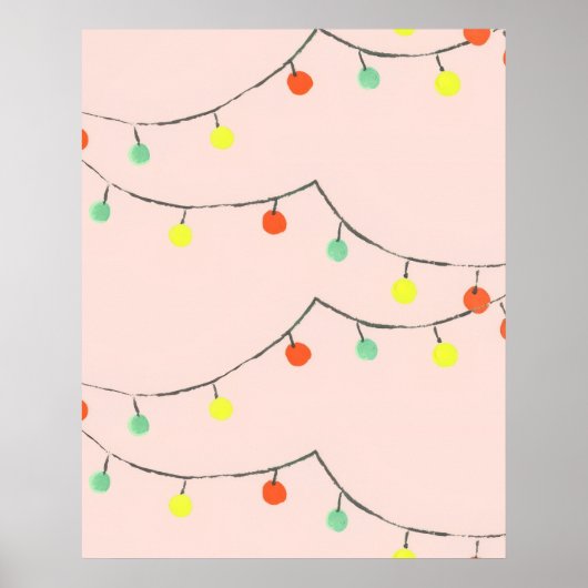 Poster Guirlande de Noël  (Devant)