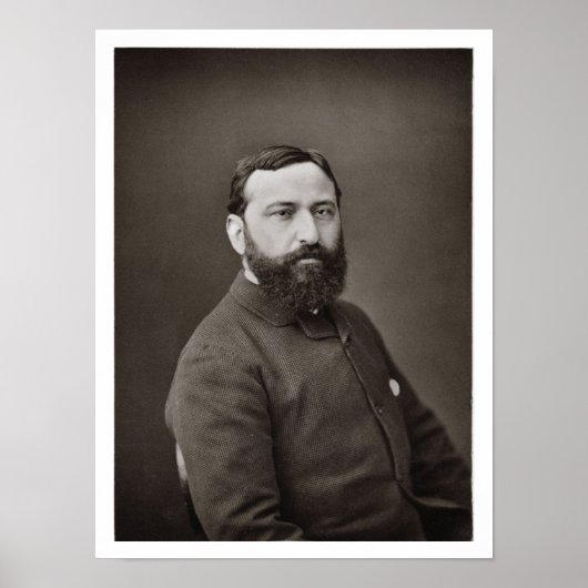 Poster Guiseppe de Nittis (1846-84), de la Galerie Contem (Devant)