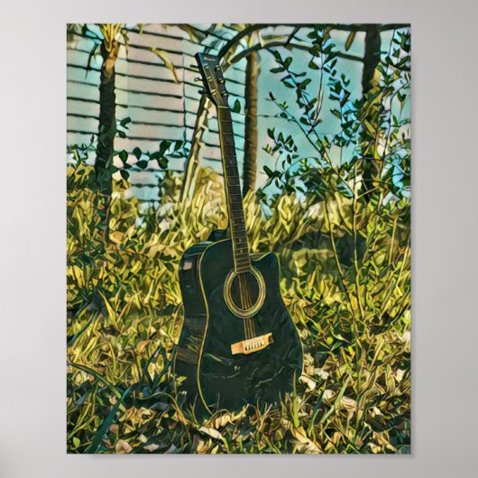Poster Guitar (Devant)