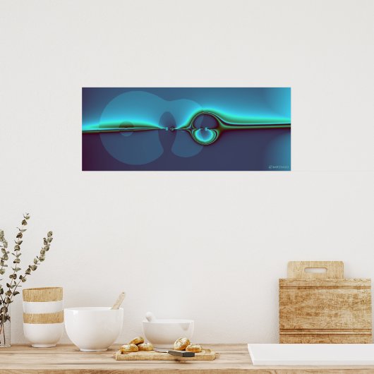 POSTER GUITAR BLUES (Cuisine)