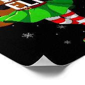 Poster Guitar Elf Christmas Girls Women Elf Squad Xmas Fa (Coin)