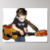 Poster Guitar Kid (Devant)