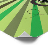 Poster Guitar vert (Coin)