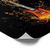 Poster Guitare (Coin)