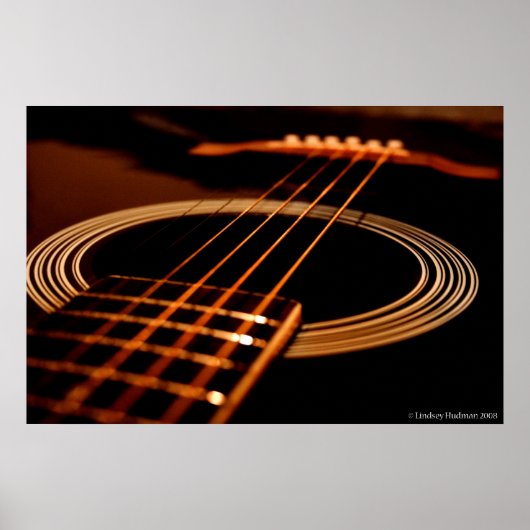 Poster Guitare (Devant)