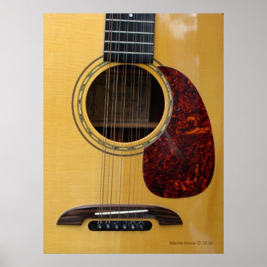 Poster Guitare (Devant)