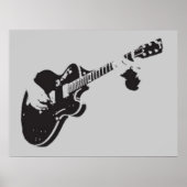 Poster Guitare- (Devant)