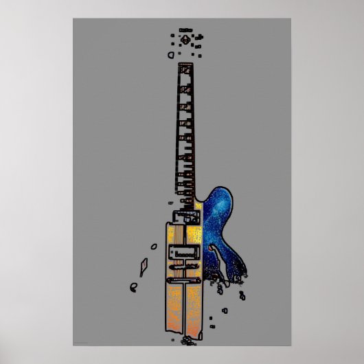 Poster Guitare 4 wapcn (Devant)
