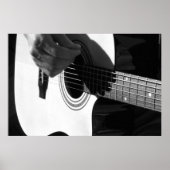Poster Guitare acoustique (Devant)