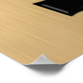 Poster Guitare acoustique (Coin)