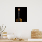 Poster Guitare acoustique 2 (Cuisine)