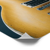 Poster Guitare acoustique géniale (Coin)
