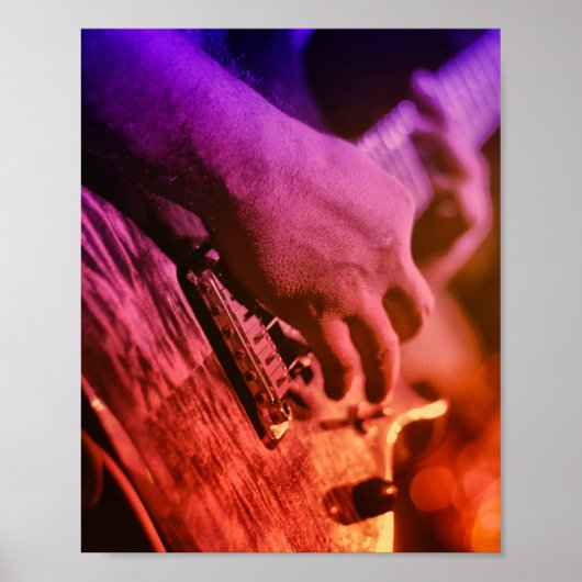 Poster Guitare cool (Devant)