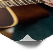 Poster Guitare cool (Coin)
