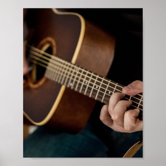 Poster Guitare cool (Devant)