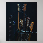 Poster Guitare de basse cool (Devant)