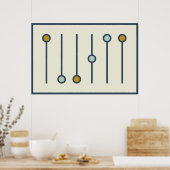 Poster Guitare E Chord (Cuisine)