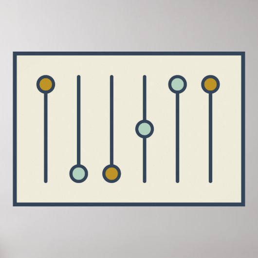 Poster Guitare E Chord (Devant)