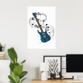 Poster Guitare électrique (Bureau à domicile)