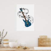 Poster Guitare électrique (Cuisine)