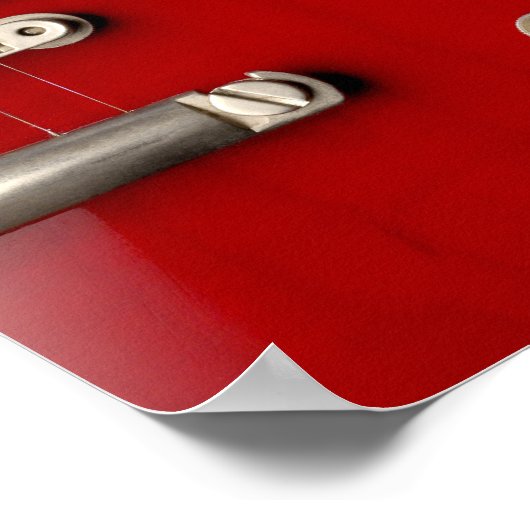 Poster Guitare électrique 12 (Coin)