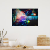 Poster Guitare électrique à lame (Cuisine)