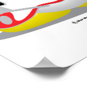 Poster Guitare électrique Penguin (Coin)