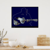Poster Guitare en acier (Cuisine)