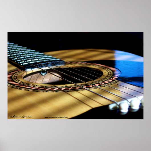 Poster Guitare espagnole 02 (Devant)