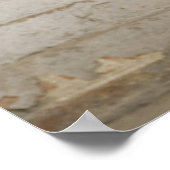 Poster Guitare et briques (Coin)