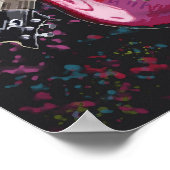 Poster Guitare fetti, Copyright Karen J Williams (Coin)