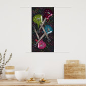 Poster Guitare fetti, Copyright Karen J Williams (Cuisine)