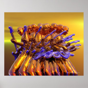 Poster Guitare Frenzy