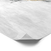 Poster Guitare impressionniste (Coin)