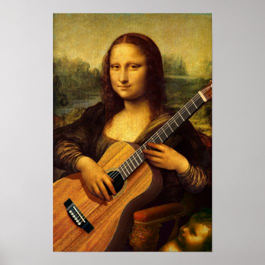 Poster Guitare Mona (Devant)