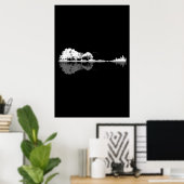 Poster Guitare naturelle (Bureau à domicile)