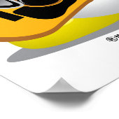 Poster Guitare Penguin (Coin)