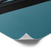 Poster Guitare Penguin Reggae (Coin)