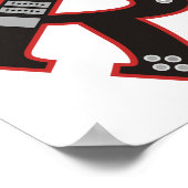 Poster Guitare R (Coin)