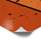 Poster Guitare rétro Vintage (Coin)