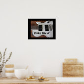 Poster Guitare Rock (Cuisine)