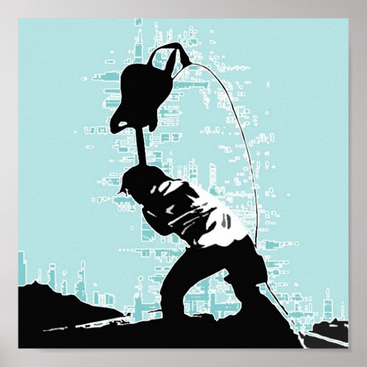 Poster Guitare Smash (Devant)