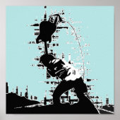 Poster Guitare Smash (Devant)