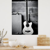 Poster Guitare solitaire (Cuisine)
