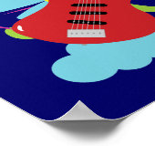 Poster Guitare Solo Dream (Coin)